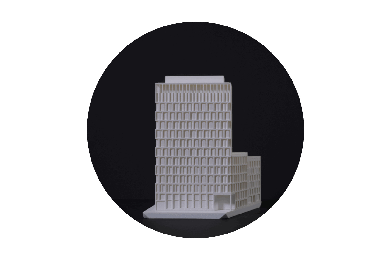 Buenemann-Architecture-Competition-Hochhaus-Nuernberg-Modell